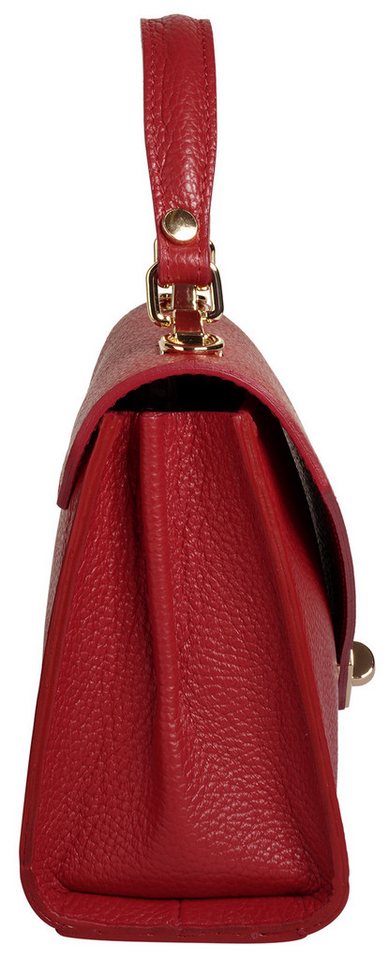 Cluty Henkeltasche CLUTY Damen echt Leder, Made in Italy, echt Leder, Made in Italy – Bild 5 von 5