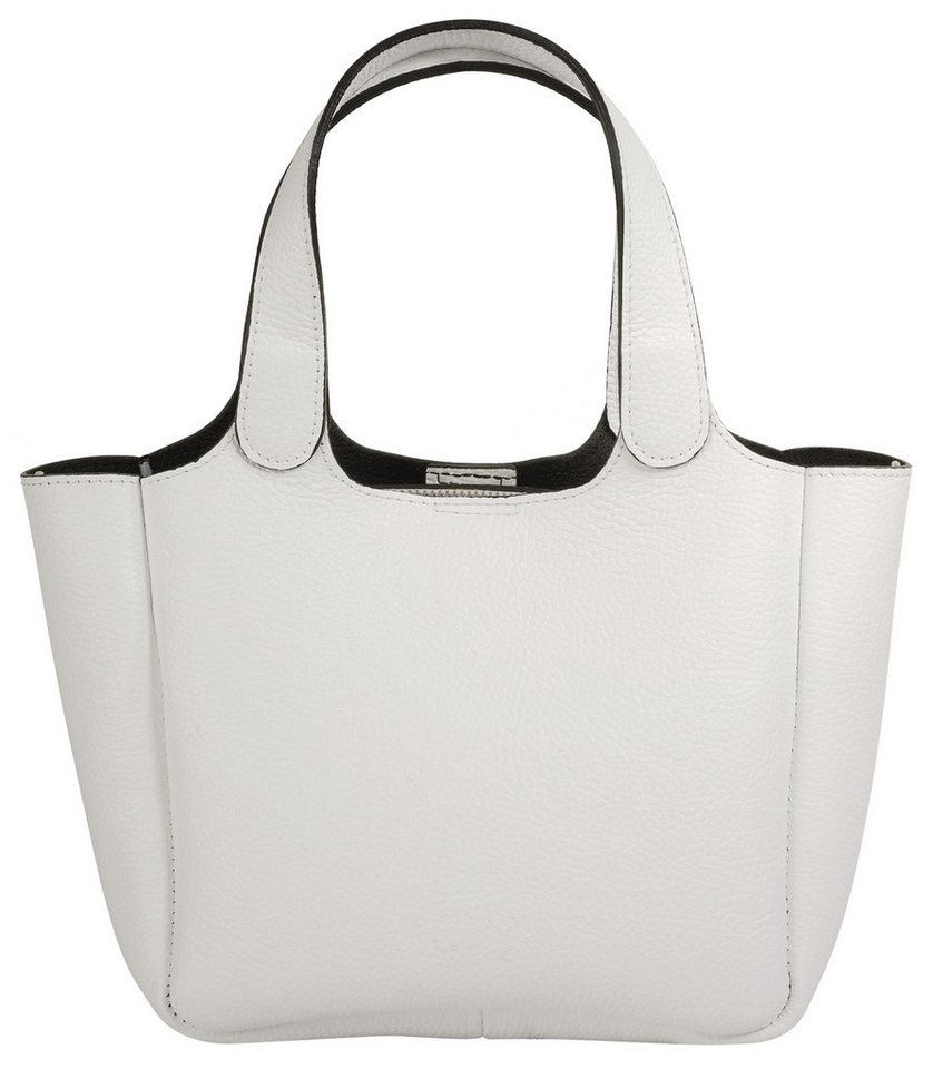 Cluty Henkeltasche CLUTY Damen echt Leder, Made in Italy, echt Leder, Made in Italy – Bild 4 von 5