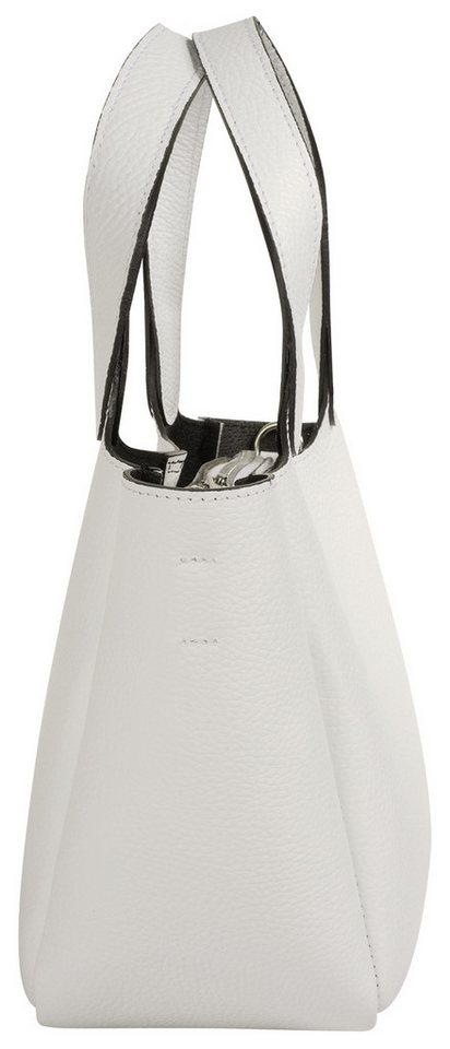 Cluty Henkeltasche CLUTY Damen echt Leder, Made in Italy, echt Leder, Made in Italy – Bild 5 von 5
