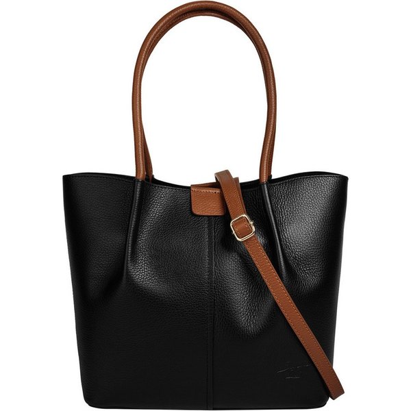 Samantha Look Henkeltasche SAMANTHA LOOK Damen echt Leder, Made in Italy, echt Leder, Made in Italy