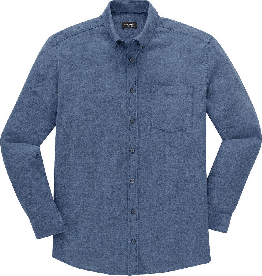 HENSON&HENSON Flanellhemd 100% weiche Baumwolle – Bild 5 von 5