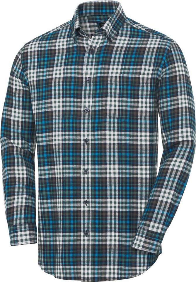 HENSON&HENSON Flanellhemd (3er Pack) mit wohltuendem Thermo-Effekt – Bild 2 von 5