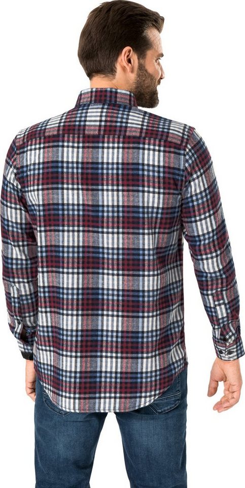 HENSON&HENSON Flanellhemd (3er Pack) mit wohltuendem Thermo-Effekt – Bild 5 von 5