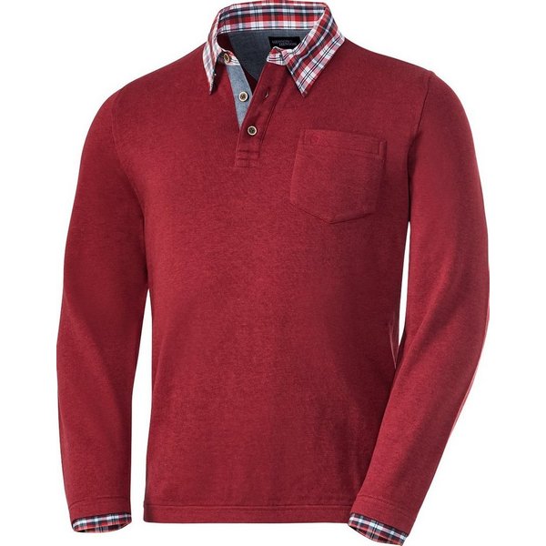 HENSON&HENSON V-Ausschnitt-Pullover optimaler Ganzjahrespullover aus reiner Baumwolle