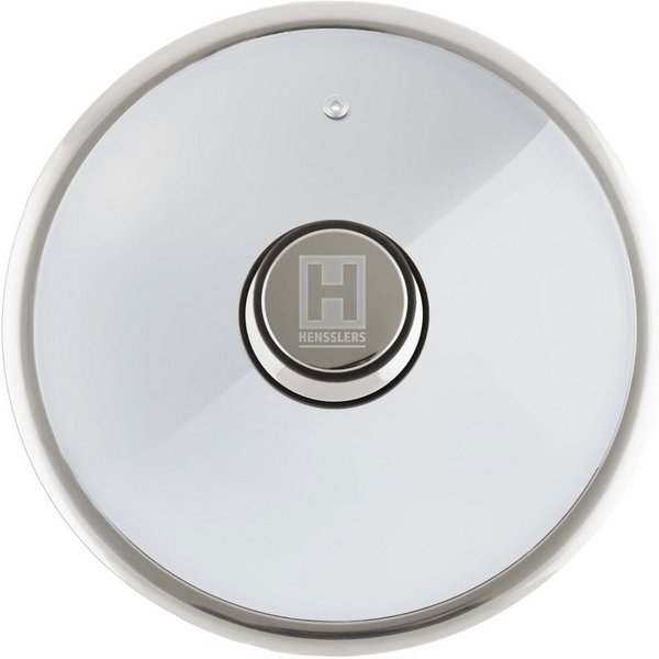 HENSSLERS Deckel, mit stoßfestem Edelstahlrand