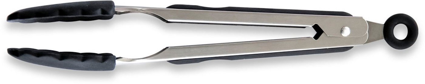 HENSSLERS Grillzange, rutschfester Silikon und Klickverschluss – Bild 2 von 5