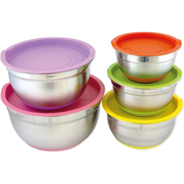 HENSSLERS Schüssel, Edelstahl, (Set), 5-teilig