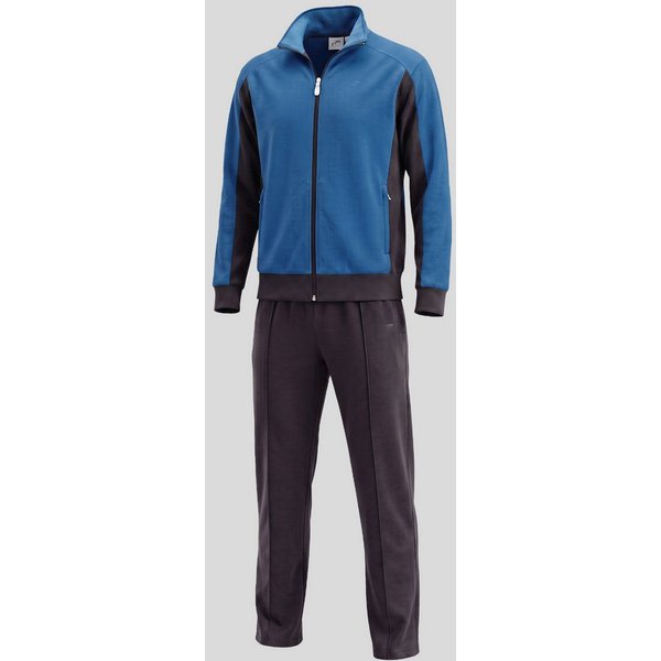 Herbold Sportswear Trainingsanzug Herren Freizeitanzug Sportanzug (2-tlg), Kuranzug auch Kurzgrößen, Reißverschluss-Taschen, Hose mit Bugnaht