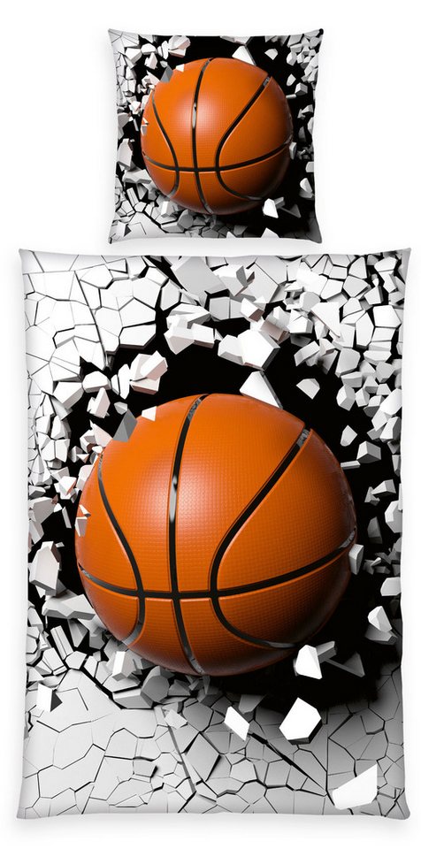 Herding Young Collection Bettwäsche Young Collection Basektball, Renforcé, 2 teilig – Bild 2 von 4