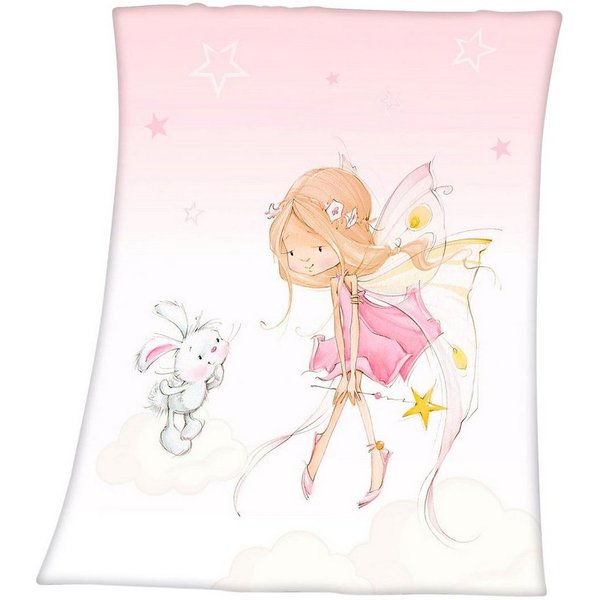Kinderdecke Little Fairy, Herding Young Collection, liebevolles Motiv