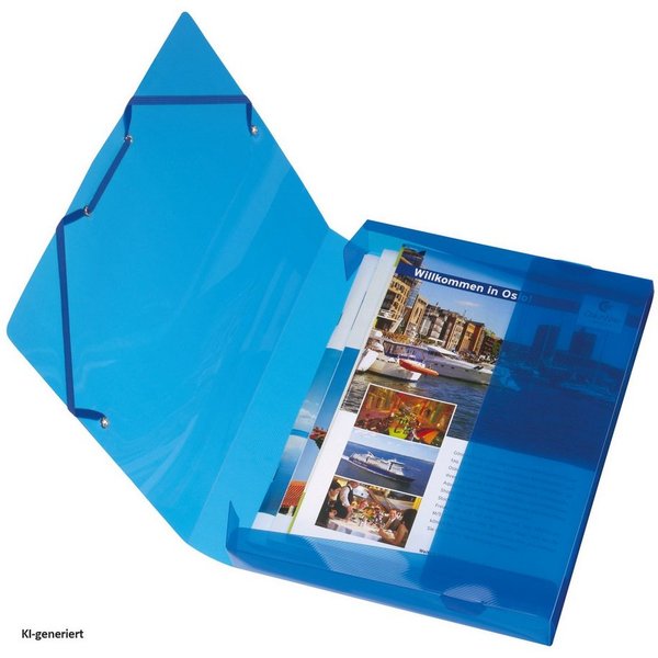 Herlitz Hefter Heftbox A4 1 Stück Blau