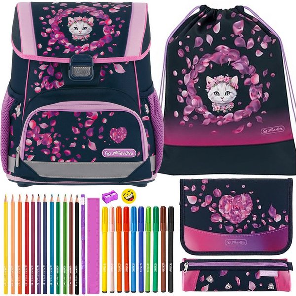 Plus Blossom Dance Schultaschen-Set, 4-tlg.