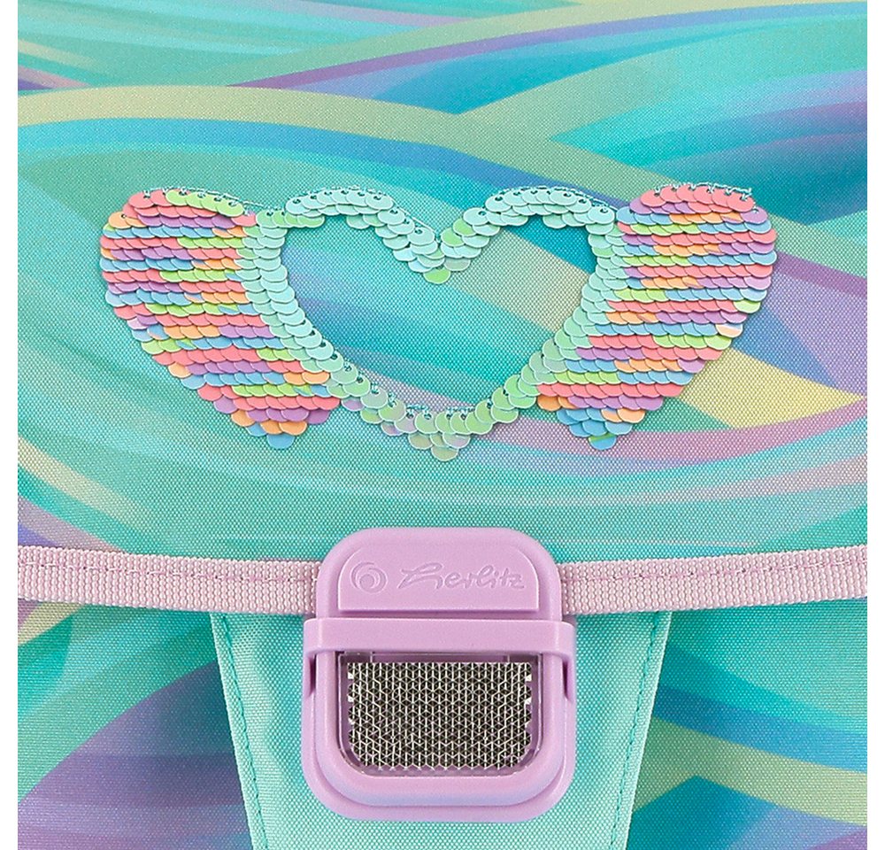 Herlitz Schulranzen Set Loop Plus 10-teilig 2026 Mädchen Minty Love – Bild 5 von 5