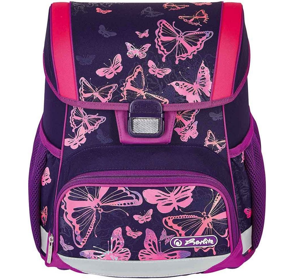 Herlitz Schulranzen Set Loop Plus 10-teilig 2026 Mädchen Butterflies – Bild 3 von 5