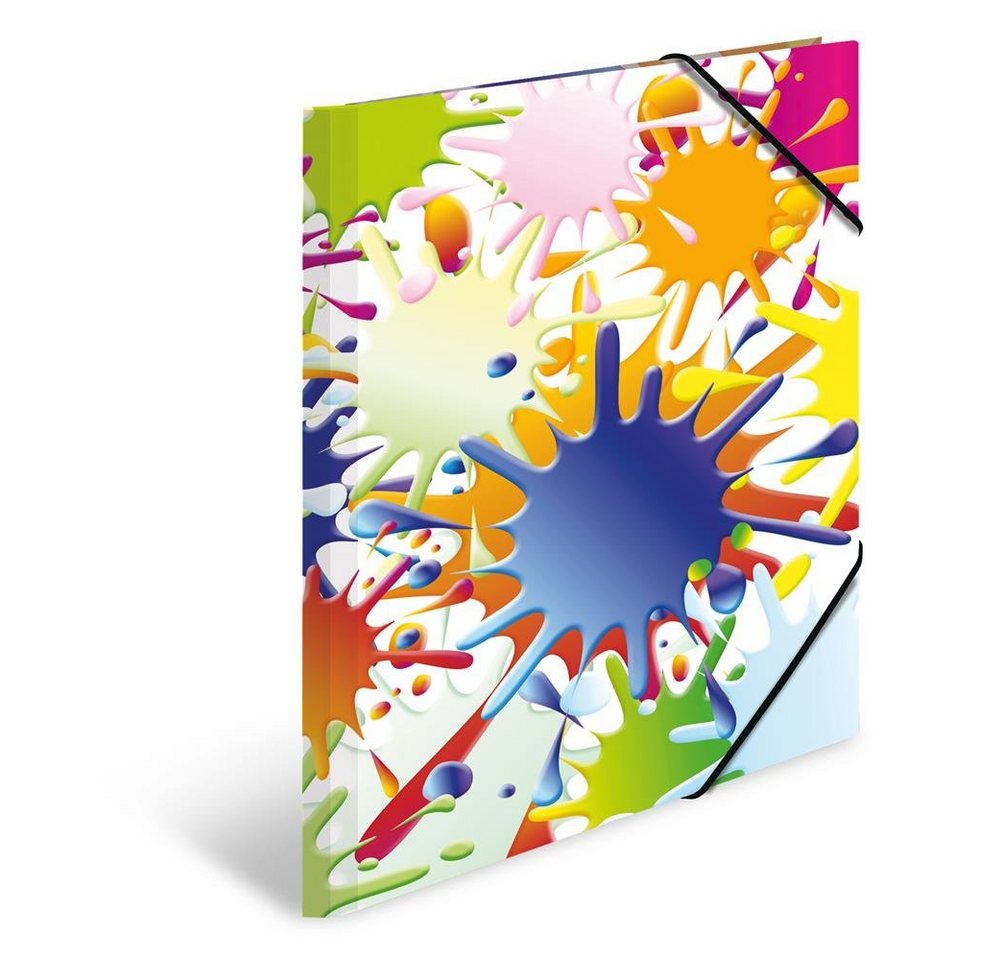 HERMA Organisationsmappe Sammelmappe A3 Karton Farbkleckse – Bild 2 von 4