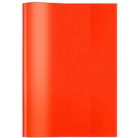 HERMA PP-Heftschoner A4 transparent rot