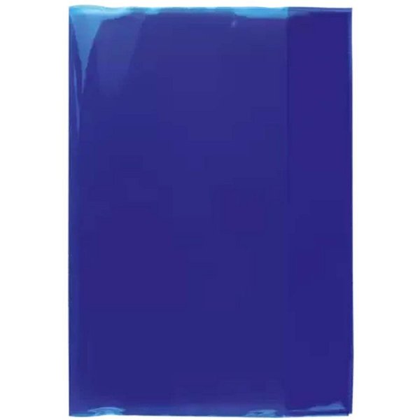 HERMA Schulheft Heftschoner Transparent PLUS A4 blau, Robust und extrem haltbar