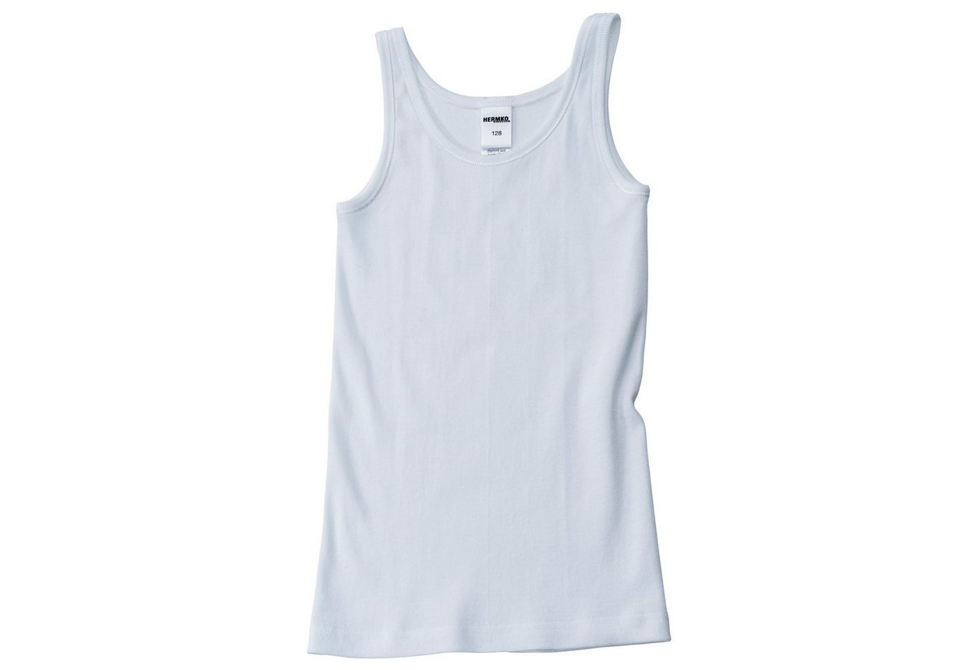 HERMKO Achseltop 2000 (Pack, 4er) 4er Pack, Tank Top, 100 % Bio-Baumwolle, Achselshirt, basic, weich – Bild 3 von 4