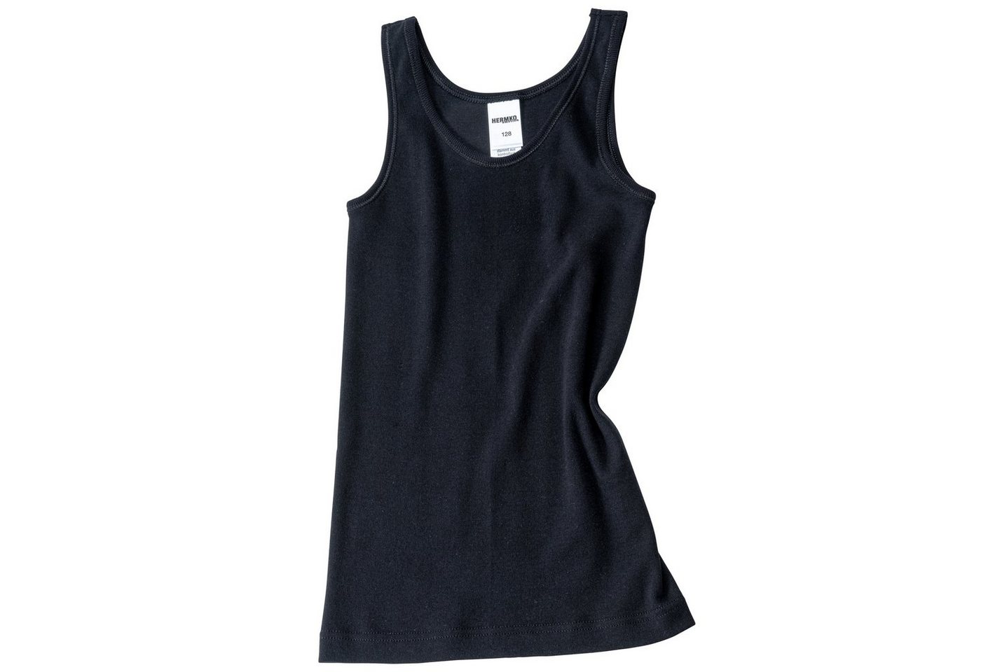 HERMKO Achseltop 2000 (Pack, 4er) 4er Pack, Tank Top, 100 % Bio-Baumwolle, Achselshirt, basic, weich – Bild 4 von 4