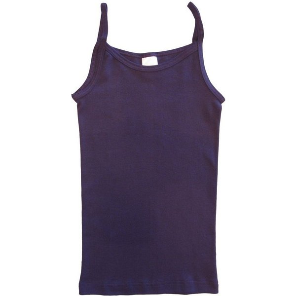 HERMKO Achseltop 2460 100 % Bio-Baumwolle, Trägerhemd, Spaghettiträger, Top, basic, weich