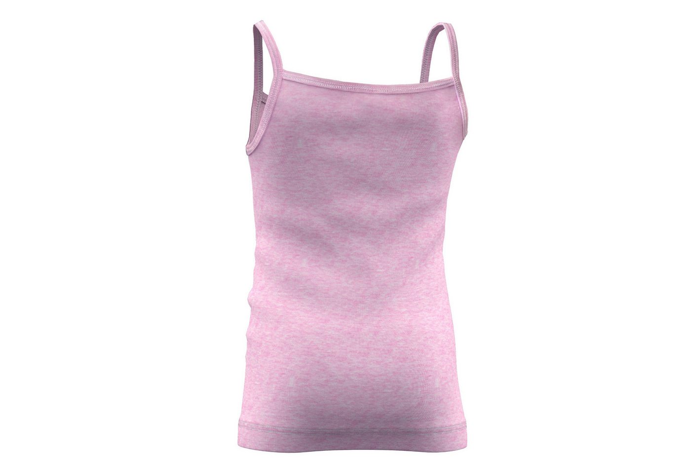 HERMKO Achseltop Bio-Baumwolle/Polyester Trägerhemd Spaghettiträger Top basic weich – Bild 2 von 2