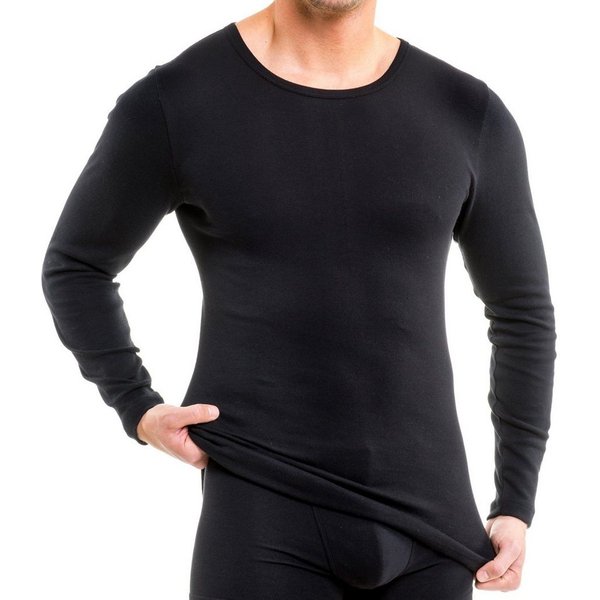 HERMKO Funktionsunterhemd 63640 Herren langarm Funktionsshirt atmungsaktiv