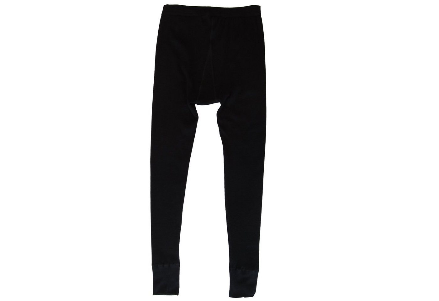 HERMKO Lange Unterhose 3542 mit Eingriff, 100 % Bio-Baumwolle, Doppelripp, Weichbund – Bild 2 von 2