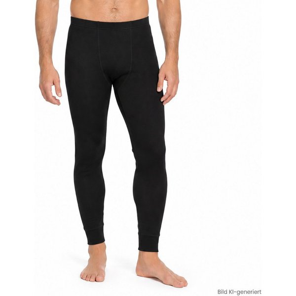 HERMKO Lange Unterhose 3570 ohne Eingriff, 100 % 100 % Bio-Baumwolle, Dehnbund