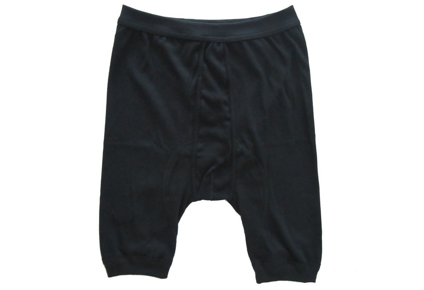 HERMKO Langer Boxer 3980 Longpant, mit Eingriff, 100 % Bio-Baumwolle, knielang, Weichbund – Bild 3 von 3