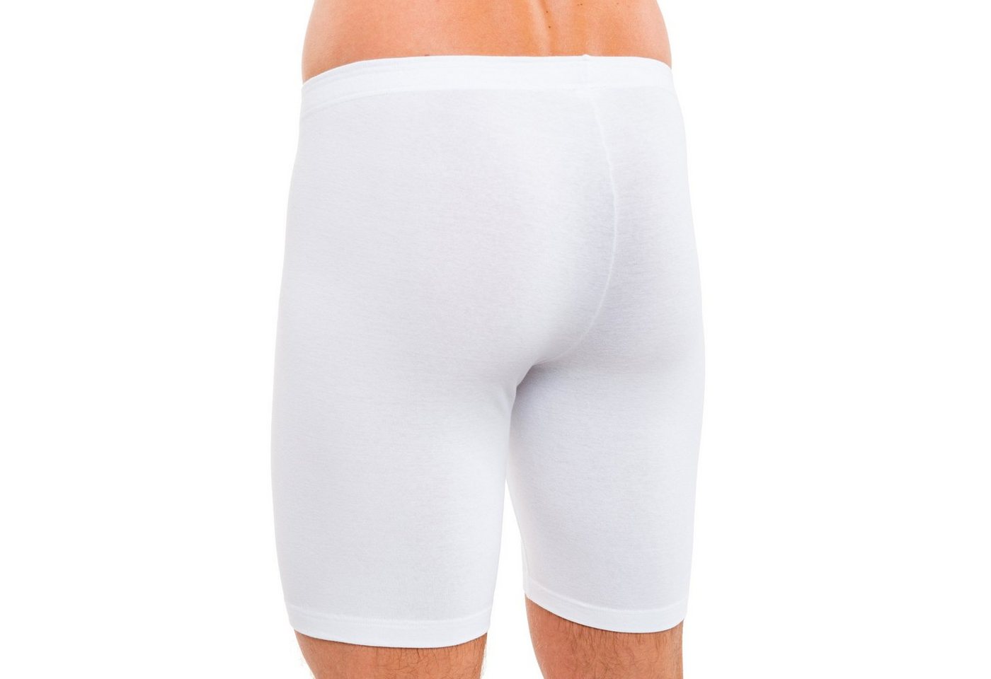 HERMKO Langer Boxer 8955 Longpant, Bio-Baumwolle/Elastan, ohne Eingriff, Dehnbund – Bild 3 von 3
