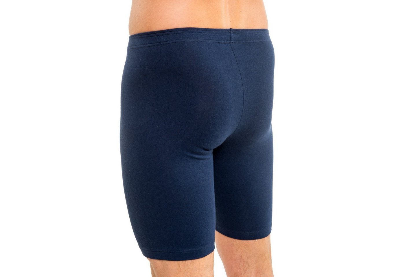 HERMKO Langer Boxer 8955 Longpant, Bio-Baumwolle/Elastan, ohne Eingriff, Dehnbund – Bild 3 von 3