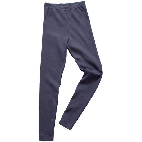 HERMKO Leggings 2720 Kinder Legging, 100 % Bio-Baumwolle, Gummibund, Jungen, Mädchen