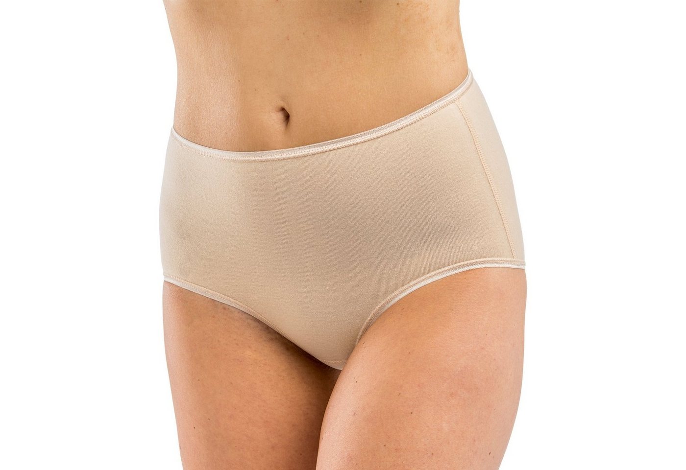 HERMKO Maxislip 17011 (Pack, 3er) Baumwolle/Modal, softweicher Maxislip mit elastischen Abschlüssen – Bild 2 von 5