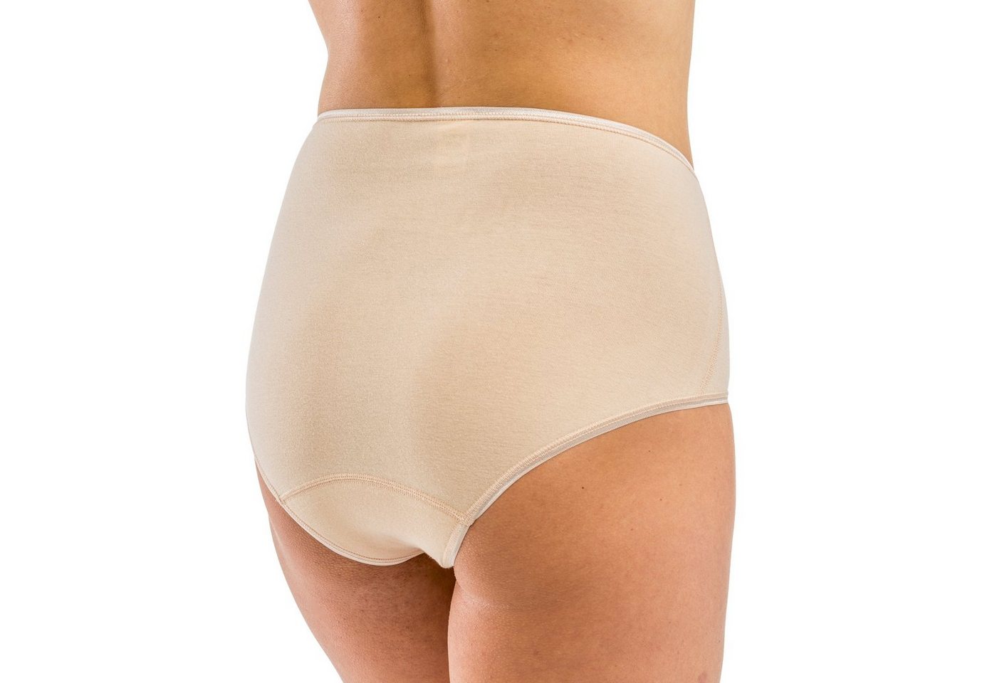 HERMKO Maxislip 17011 (Pack, 3er) Baumwolle/Modal, softweicher Maxislip mit elastischen Abschlüssen – Bild 3 von 5