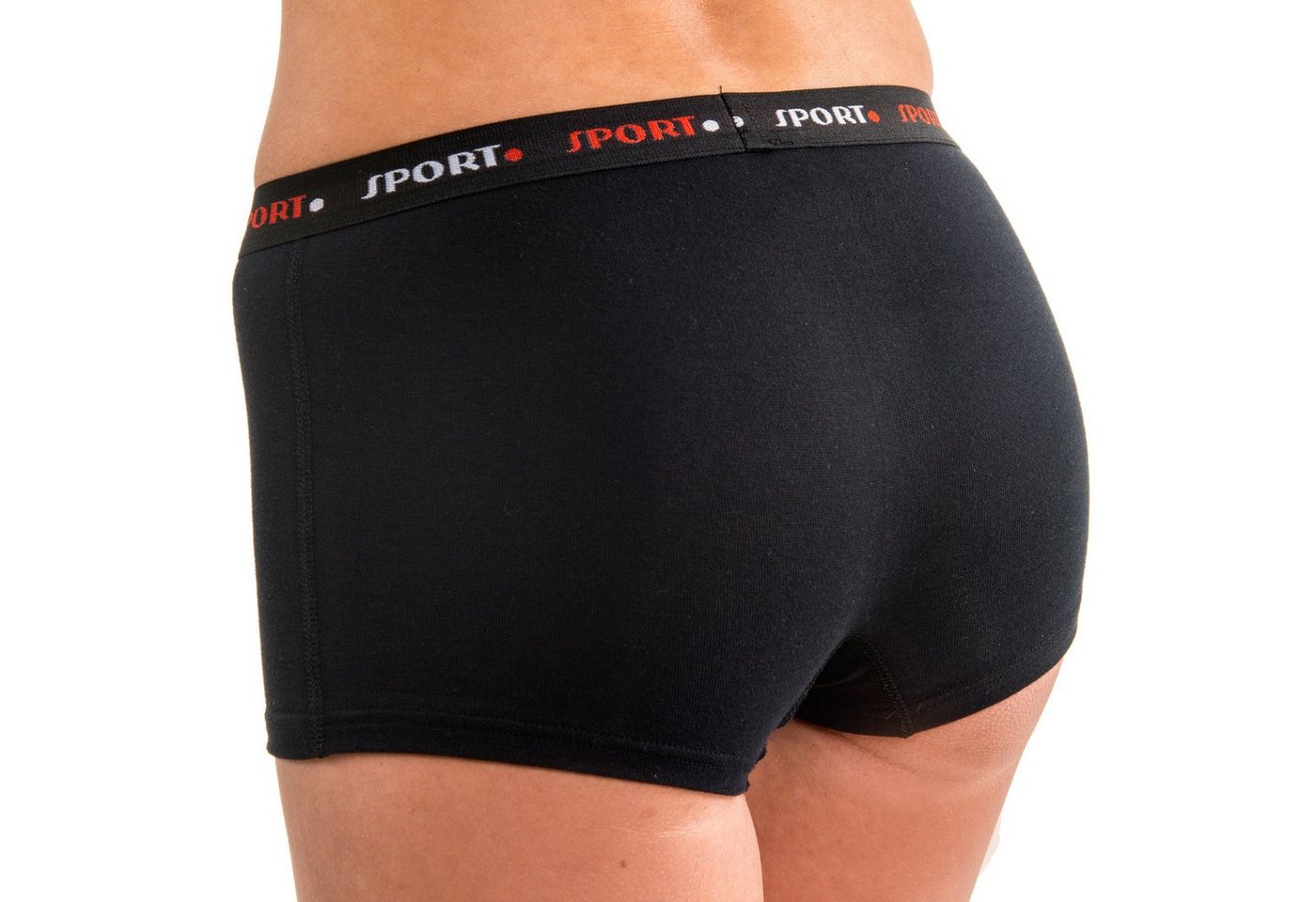 HERMKO Panty 5700 Baumwolle/Elastan bequemer Umschlagbund, höher geschnitten – Bild 3 von 3