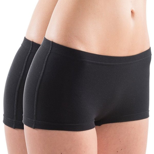 HERMKO Panty 65700 (Pack, 2er) Sport-Pant, höher geschnitten schnelltrocknend atmungsaktiv basic