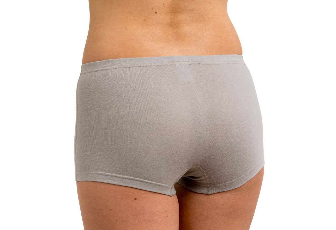 HERMKO Panty Shorties (Pack, 2er) Baumwolle/Elastan, bequemer Umschlagbund, höher geschnitten – Bild 3 von 3