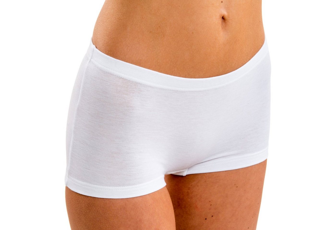 HERMKO Panty Shorties (Pack, 2er) Baumwolle/Elastan, bequemer Umschlagbund, höher geschnitten – Bild 3 von 5