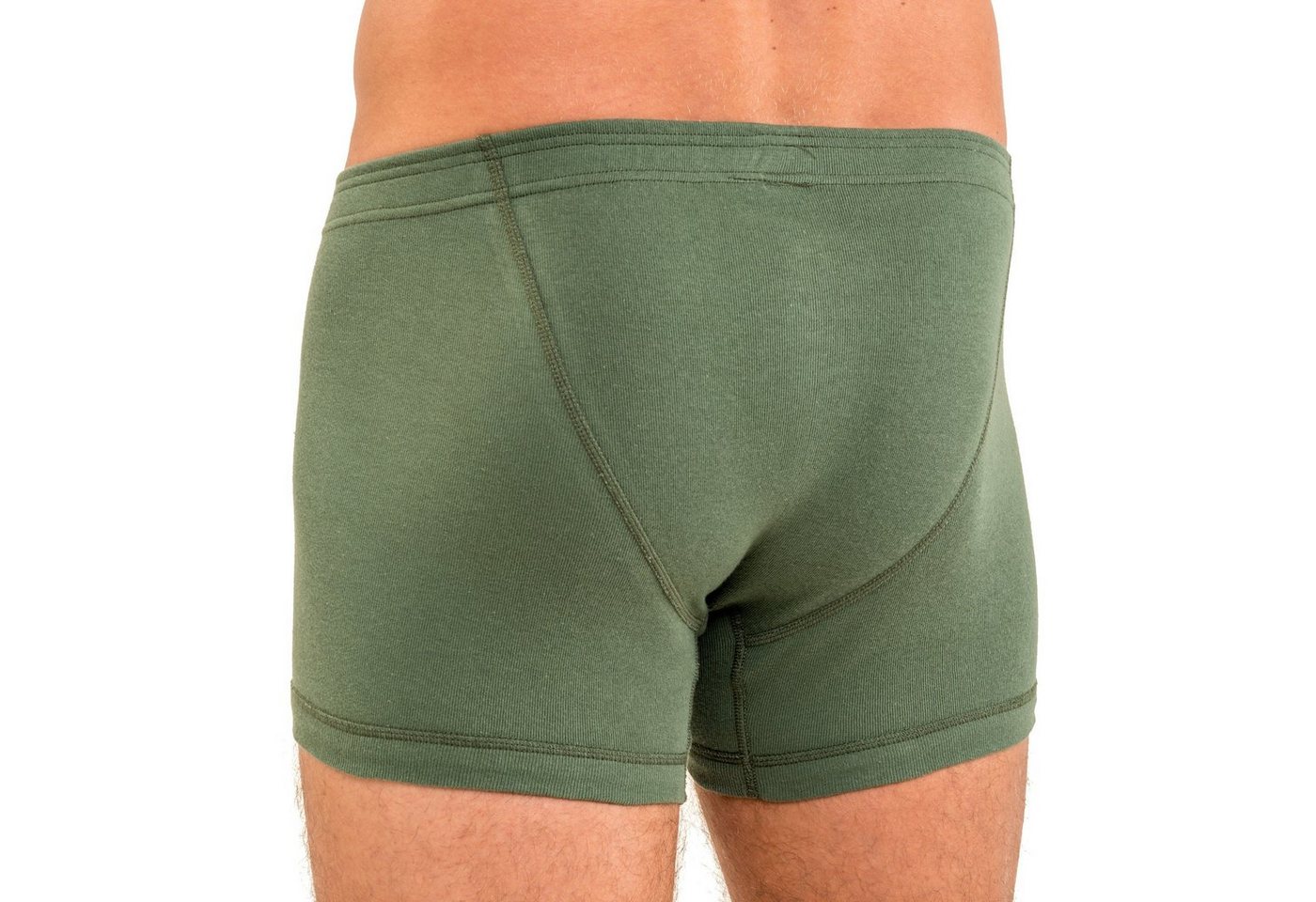 HERMKO Retro Boxer 3901 Bio-Baumwolle Pant mit elastischem Börtchen Dehnbund ohne Eingriff – Bild 3 von 4