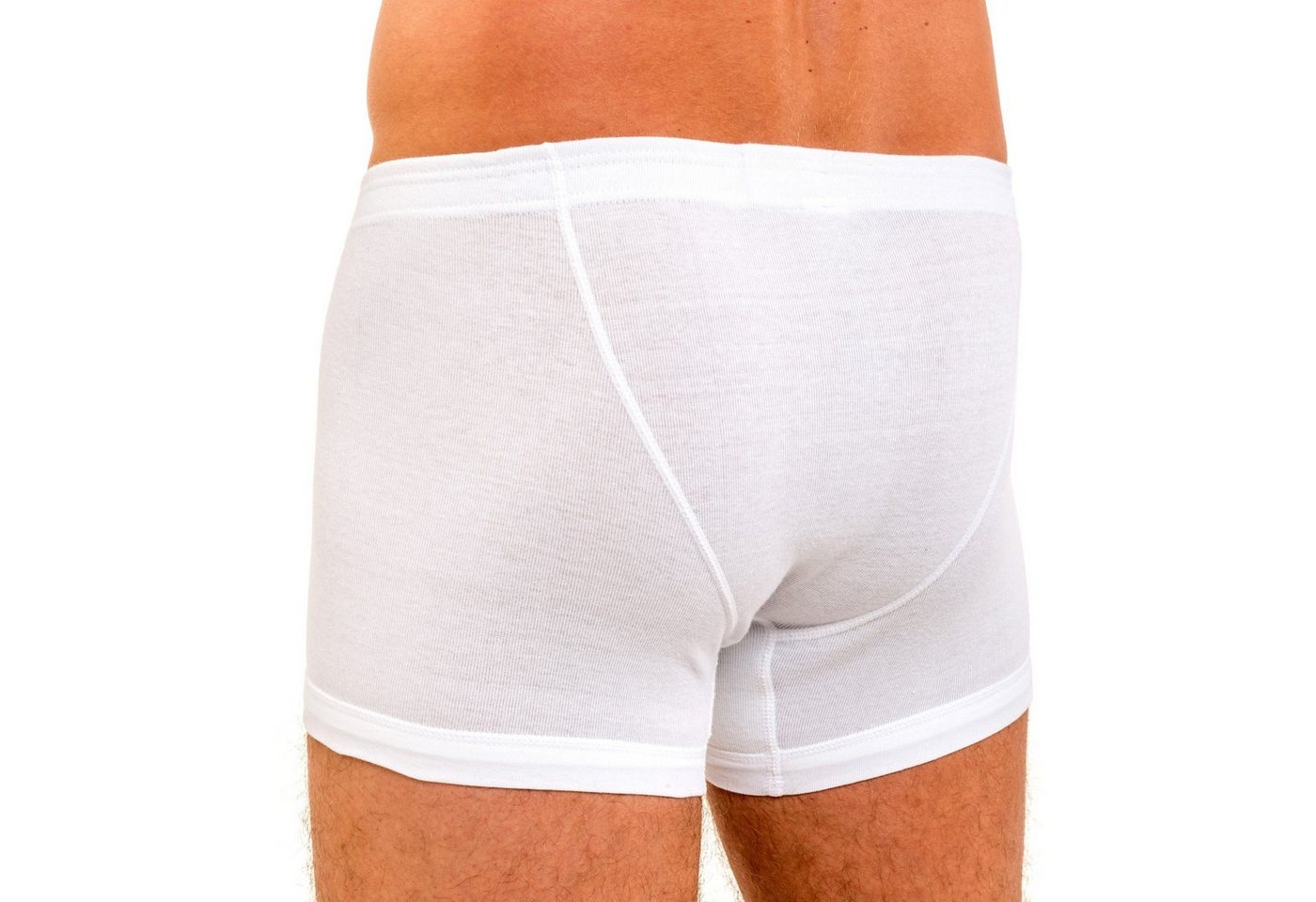 HERMKO Retro Boxer 3901 (Pack, 3er) Bio-Baumwolle Pant ohne Eingriff mit Dehnbund hergestellt in EU – Bild 4 von 4
