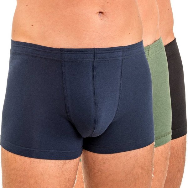 HERMKO Retro Boxer 3901 (Pack, 3er) Bio-Baumwolle Pant ohne Eingriff mit Dehnbund hergestellt in EU