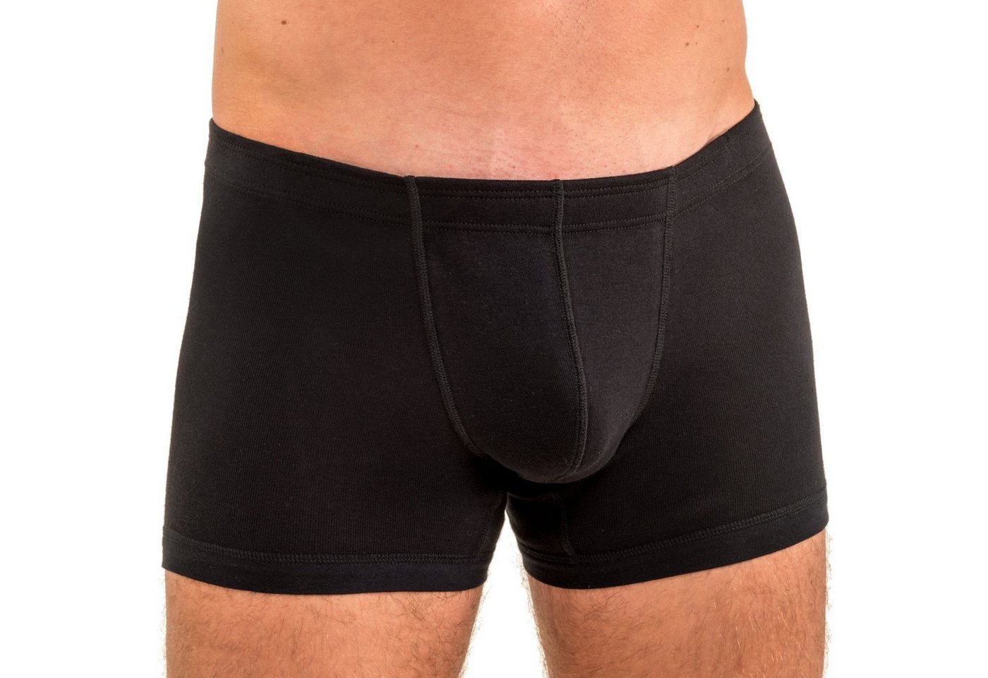 HERMKO Retro Boxer 3901 (Pack, 3er) Bio-Baumwolle Pant ohne Eingriff mit Dehnbund hergestellt in EU – Bild 4 von 4