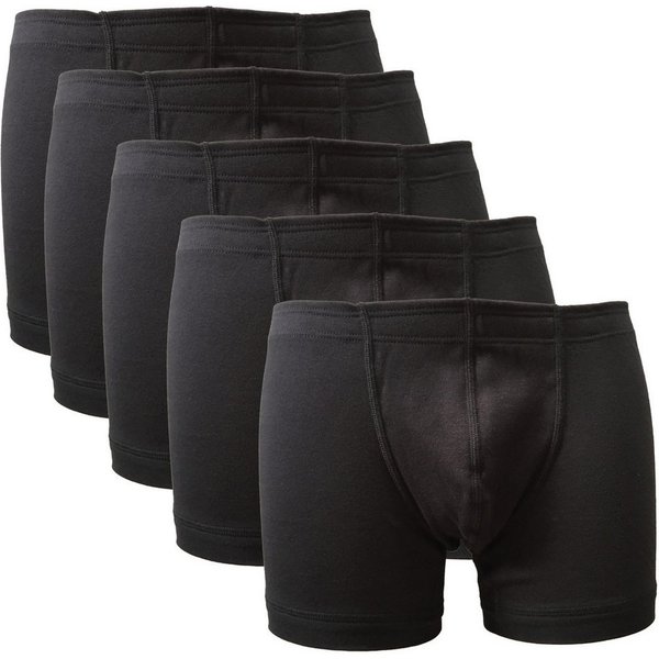 HERMKO Retro Boxer 39015 (Pack, 5er) Bio-Baumwolle Pant ohne Eingriff mit Dehnbund hergestellt in EU
