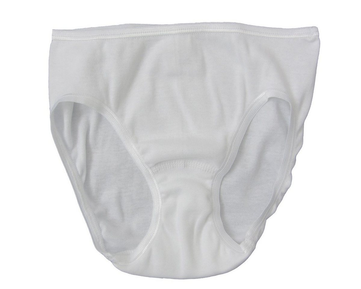 HERMKO Slip 2130 (Pack, 4er) 100 % Bio-Baumwolle, Feinripp, elastische Abschlüsse, Basic, weich – Bild 2 von 2