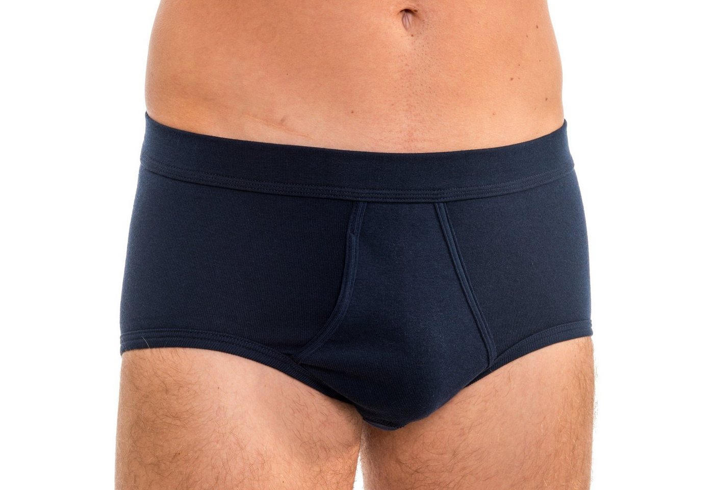 HERMKO Slip 3240 (Pack, 3er) 100 % Bio-Baumwolle mit Eingriff Weichbund hergestellt in EU basic – Bild 2 von 5