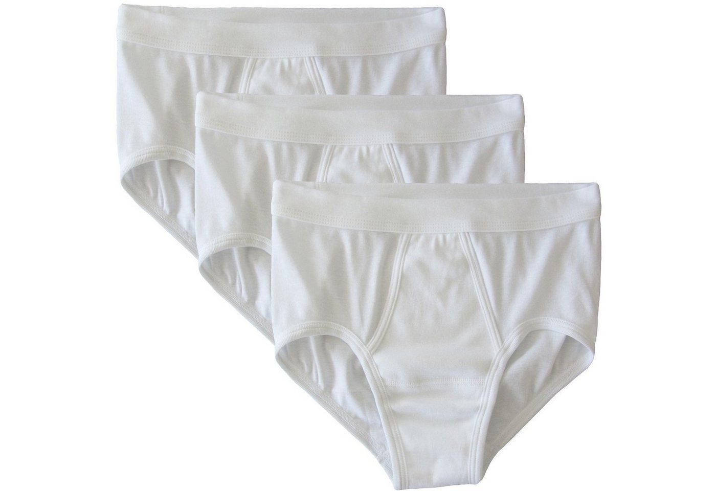 HERMKO Slip 3240 (Pack, 3er) 100 % Bio-Baumwolle mit Eingriff Weichbund hergestellt in EU basic – Bild 3 von 5