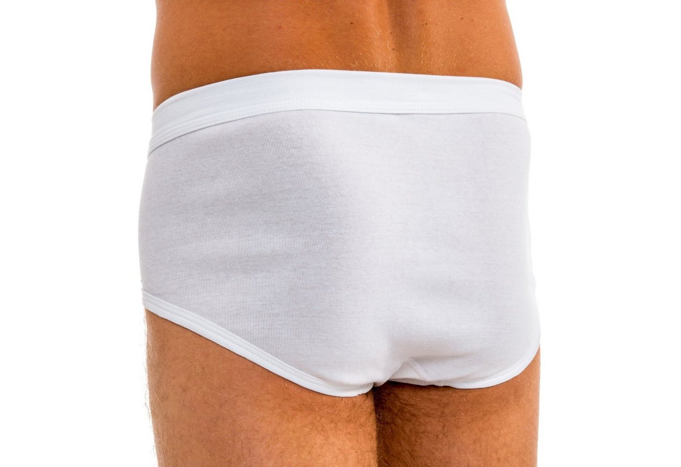 HERMKO Slip 3240 (Pack, 3er) 100 % Bio-Baumwolle mit Eingriff Weichbund hergestellt in EU basic – Bild 5 von 5