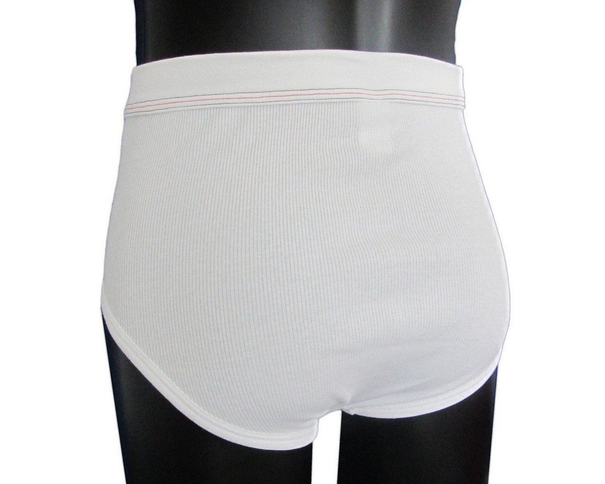 HERMKO Slip 3248 (Pack, 5er) 100 % Bio-Baumwolle Doppelripp mit Eingriff hergestellt in EU – Bild 5 von 5