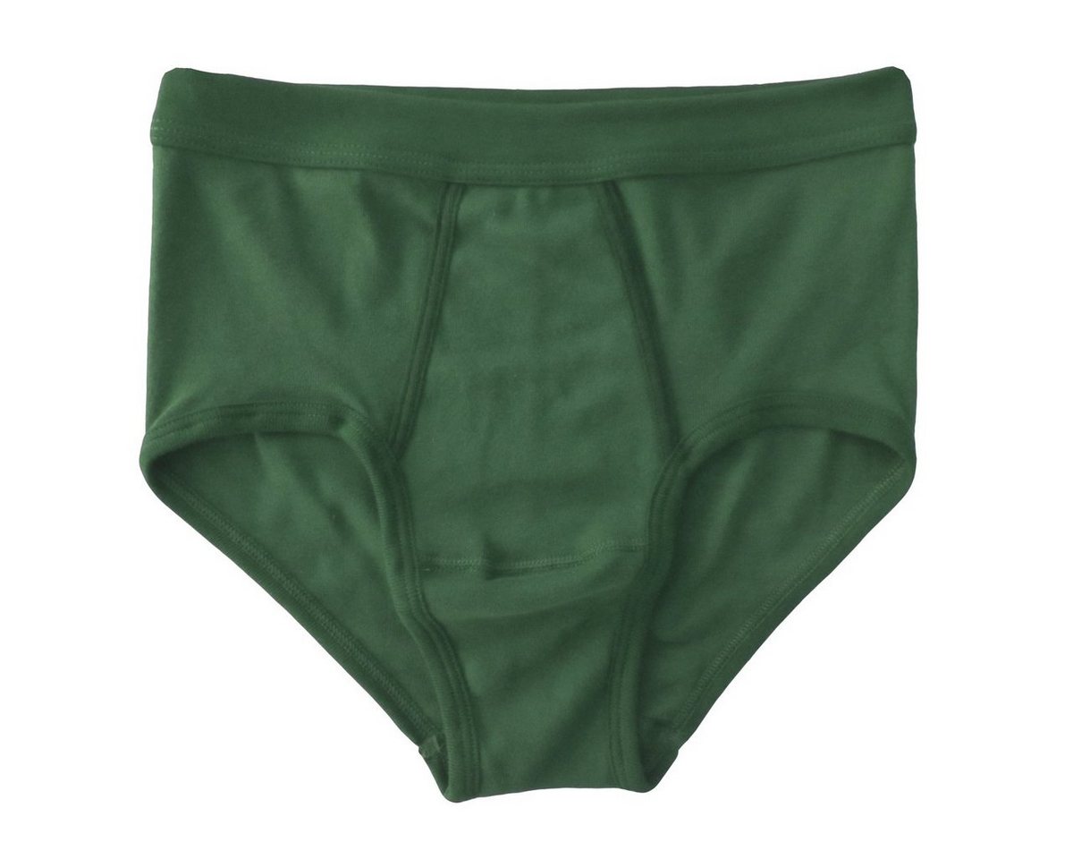 HERMKO Slip Briefs mit Eingriff,Bio-Baumwolle, breiter Weichbund, körpernah, große Größen – Bild 3 von 4