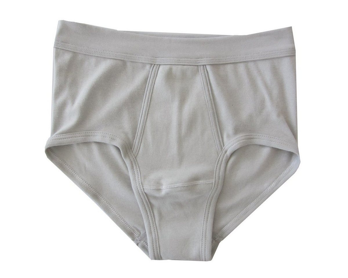 HERMKO Slip Briefs mit Eingriff,Bio-Baumwolle, breiter Weichbund, körpernah, große Größen – Bild 3 von 5